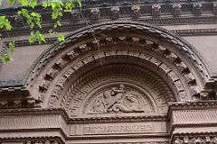 14-2 Entrance Door To St Georges Episcopal Church Near Union Square Park New York City